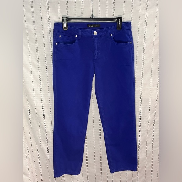 Baccini Denim - Baccini Women's Royal Blue Ankle Jeans EUC Size 6